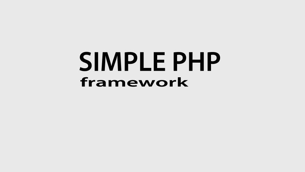 simple-php-framework
