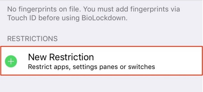 bloquear aplicaciones iphone touch id 5