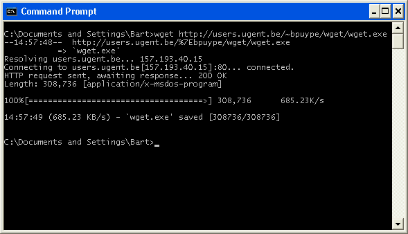 wget windows