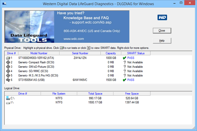 applications to check hard drive 7