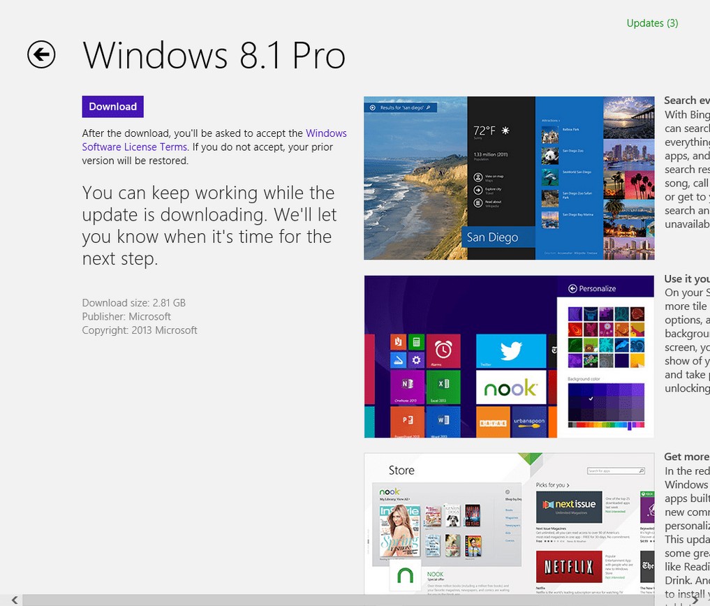 como actualizar windows 8.1 3