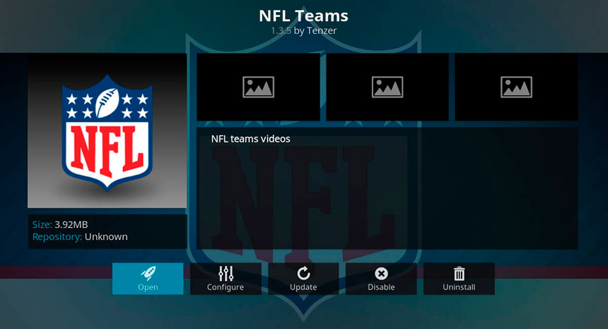 best kodi addon for live nfl games